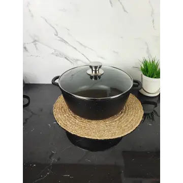 Каструля 5,8л антипр.покриття скл.кришка мармур Cast MR-4228 ᐉ MR-4228 - - класная цена в ProPosud