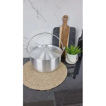 Казан алюмінієвий 6,4л туристичний з дужкою ᐉ - - класная цена в ProPosud