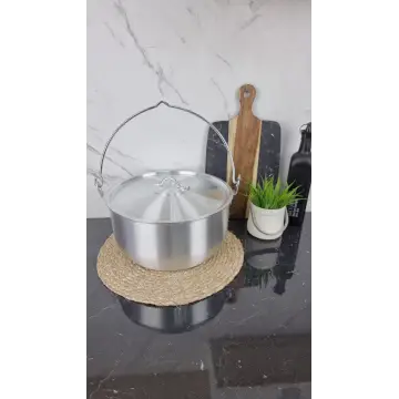 Казан алюмінієвий 10л туристичний з дужкою ᐉ - - класная цена в ProPosud