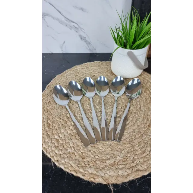 ABA 110A Ложка столовая Гладкая Квадрат ᐉ ABA 110A - - класная цена в ProPosud