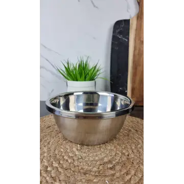 B010-18 Миска глубокая 18см нерж.сталь Люкс ᐉ B010-18 - - класная цена в ProPosud