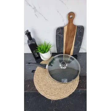 PN-26 H Сковорідка 26см антипр.покриття скл.кришка NON STICK Мармур ᐉ PN-26 H - - класная цена в ProPosud 2