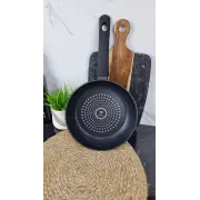 QD-D324-L Сковорода 24см антипр.покрытие стек.крышка Diamond