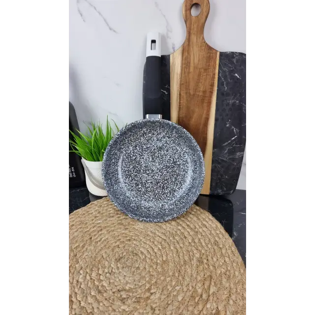 QD-F0320 Сковорода 20см антипр.покрытие Мрамор