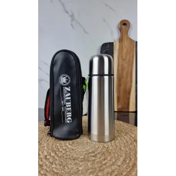 SL-35Z-C Термос 350мл нерж.сталь в чехле Серебро ᐉ SL-35Z-C - - класная цена в ProPosud