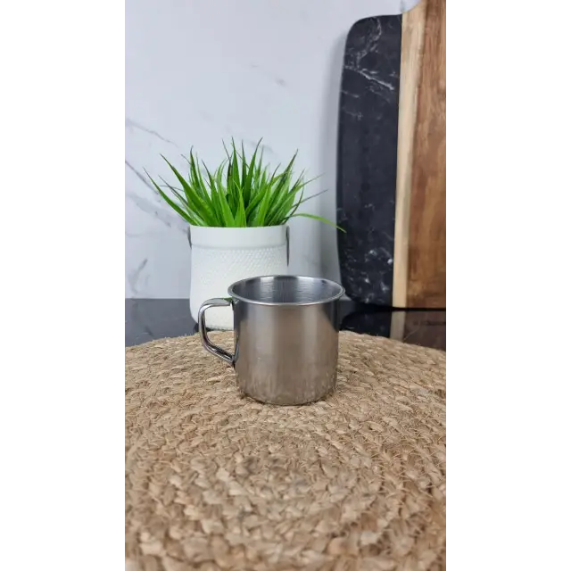 KA8402 Кружка 8,0см нерж.сталь ᐉ KA8402 - - класная цена в ProPosud