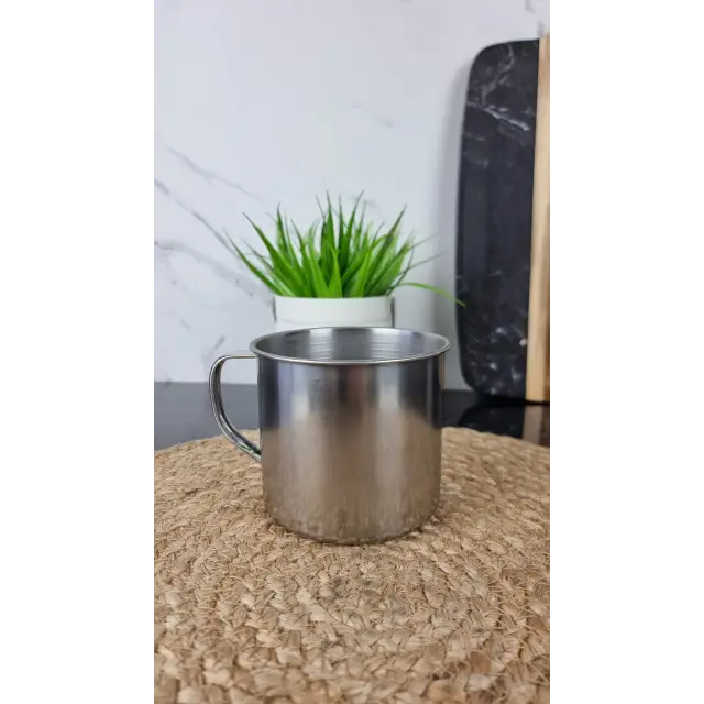 KA8404 Кружка 10см нерж.сталь ᐉ KA8404 - - класная цена в ProPosud