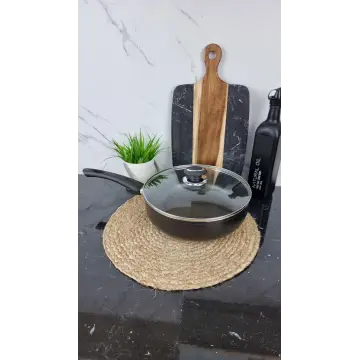 FPN-261 D Сковорідка глибока 26см антипр.покриття скл.кришка NON STICK Чорний ᐉ FPN-261 D - - класная цена в ProPosud