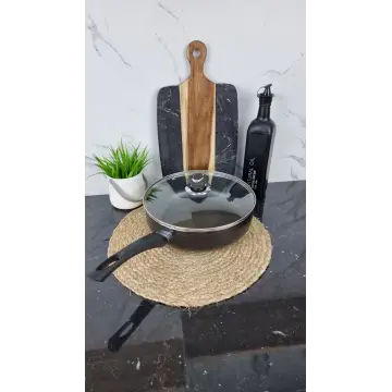 FPN-261 D Сковорідка глибока 26см антипр.покриття скл.кришка NON STICK Чорний ᐉ FPN-261 D - - класная цена в ProPosud 2