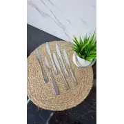 ABA110E Ніж столовий Гладкий Квадрат (6шт/уп)