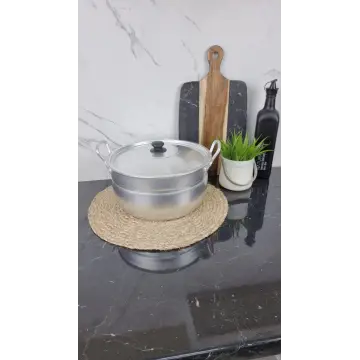 Кастрюля алюминиевая сферическая 8,0л ᐉ - - класная цена в ProPosud