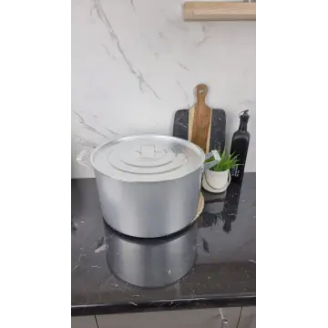 Каструля алюминиевая цилиндрическая 20л ᐉ - - класная цена в ProPosud