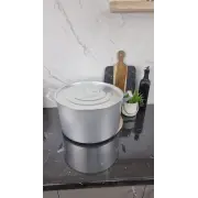 Каструля алюминиевая цилиндрическая 20л ᐉ - - класная цена в ProPosud