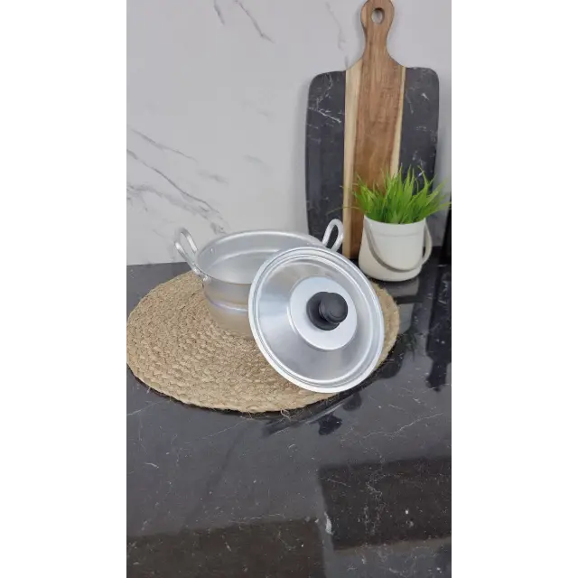 Кастрюля алюминиевая сферичная 1,6л ᐉ - - класная цена в ProPosud