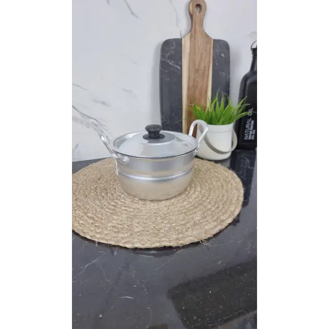 Кастрюля алюминиевая сферичная 1,6л ᐉ - - класная цена в ProPosud