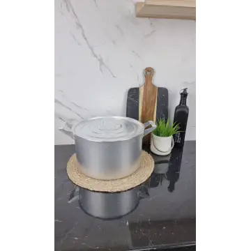 Кастрюля алюминиевая цилиндрическая 10л ᐉ - - класная цена в ProPosud