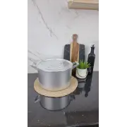 Кастрюля алюминиевая цилиндрическая 10л ᐉ - - класная цена в ProPosud