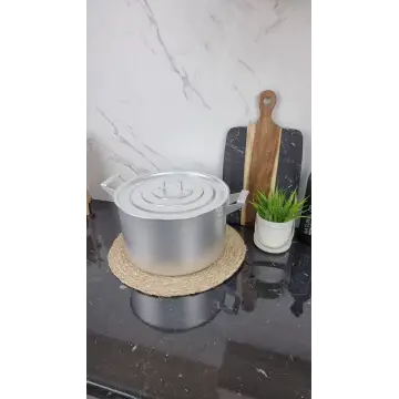 Кастрюля алюминиевая цилиндрическая 10л ᐉ - - класная цена в ProPosud 2