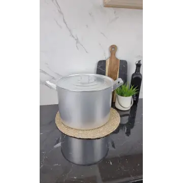 Кастрюля алюминиевая цилиндрическая 15л ᐉ - - класная цена в ProPosud