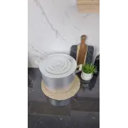 Кастрюля алюминиевая цилиндрическая 15л ᐉ - - класная цена в ProPosud