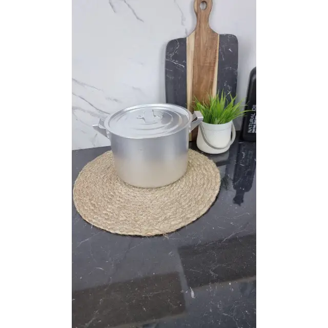 Кастрюля алюминиевая цилиндрическая 4,5л ᐉ - - класная цена в ProPosud