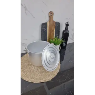 Кастрюля алюминиевая цилиндрическая 4,5л ᐉ - - класная цена в ProPosud 2