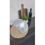 Кастрюля алюминиевая цилиндрическая 4,5л ᐉ - - класная цена в ProPosud