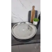 2285 Поднос круглый 50см нерж.сталь ᐉ 2285 - - класная цена в ProPosud