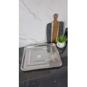 B003-45 Поднос прямоугольный 45*35*2см нерж.сталь ᐉ B003-45 - - класная цена в ProPosud
