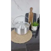 Казан алюмінієвий 4,5л туристичний з дужкою ᐉ - - класная цена в ProPosud