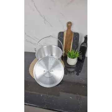 Казан алюмінієвий 8,0л туристичний з дужкою ᐉ - - класная цена в ProPosud 2