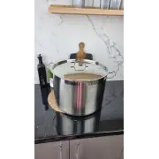 ZB-38 Кастрюля цилиндрическая 30л нерж.сталь нерж.крышка ᐉ ZB-38 - - класная цена в ProPosud