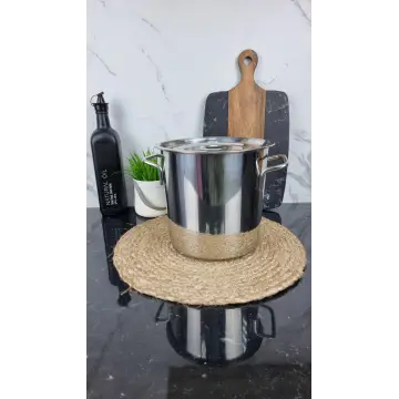 B008-6 Каструля 6,0л нерж.сталь нерж.кришка ᐉ B008-6 - - класная цена в ProPosud