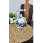 3W Чайник 2,0л керамическая ручка Лаванда