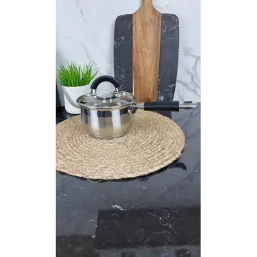 ZB-1,3 BB Ковш 1,3л нерж.сталь стекл.крышка BLACK ᐉ ZB-1,3 BB - - класная цена в ProPosud