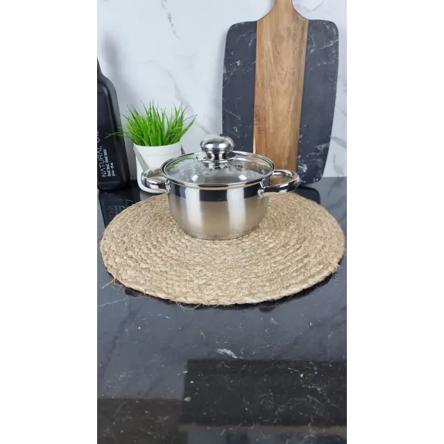 ZB-1,9 C Кастрюля сферическая 1,9л нерж.сталь стекл.крышка ᐉ ZB-1,9 C - - класная цена в ProPosud