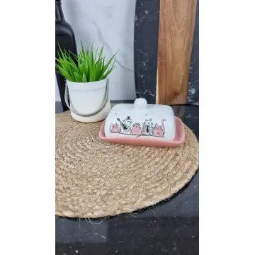 ZFC 046 SC Масленка керам. Поющие котики