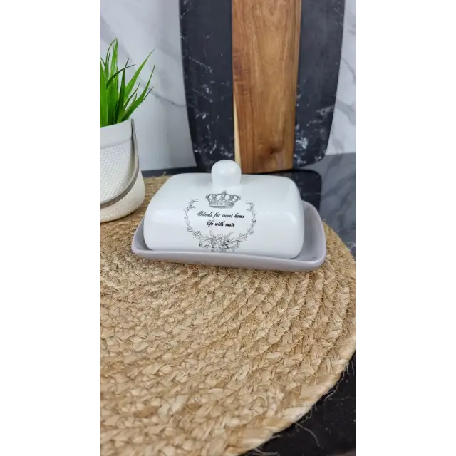 ZFC 046 CR Маслянка керам. Корона ᐉ ZFC 046 CR - - класная цена в ProPosud