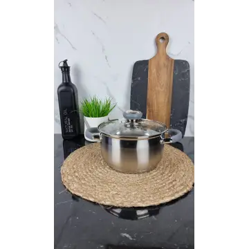 ZB-2,6 CG Кастрюля сферическая 2,6л нерж.сталь стекл.крышка GREY ᐉ ZB-2,6 СG - - класная цена в ProPosud