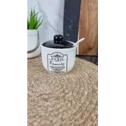 ZFC 045 PF Сахарница керам. з ложкой 350мл Париж