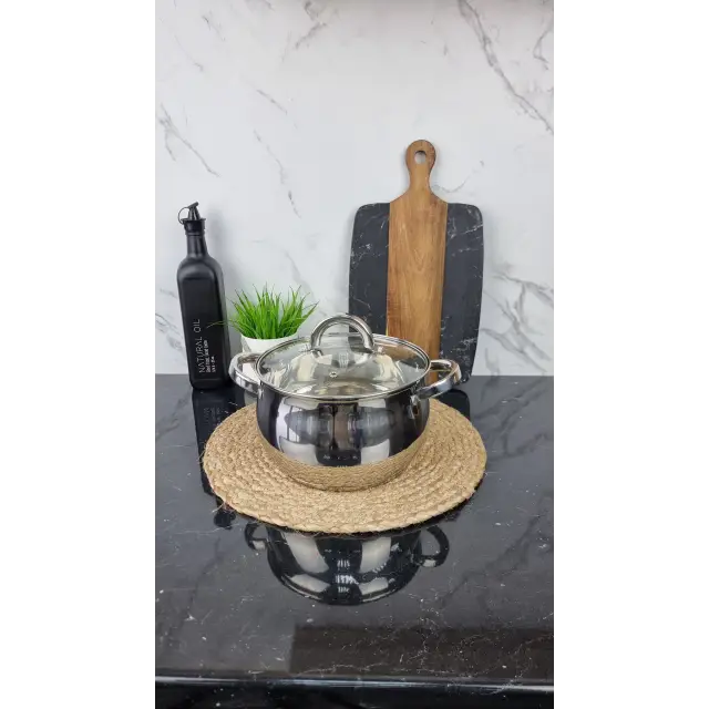 ZBD-2 S Кастрюля сферическая 2,0л нерж.сталь стекл.крышка ᐉ ZBD-2 S - - класная цена в ProPosud