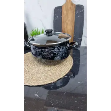 16658 Кастрюля глубокая 5,1л d 22 Серебро 2