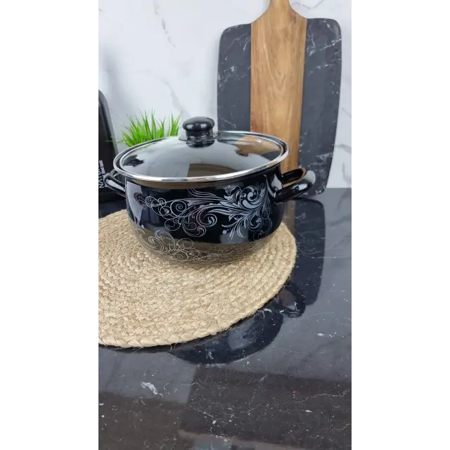 16658 Кастрюля глубокая 5,1л d 22 Серебро