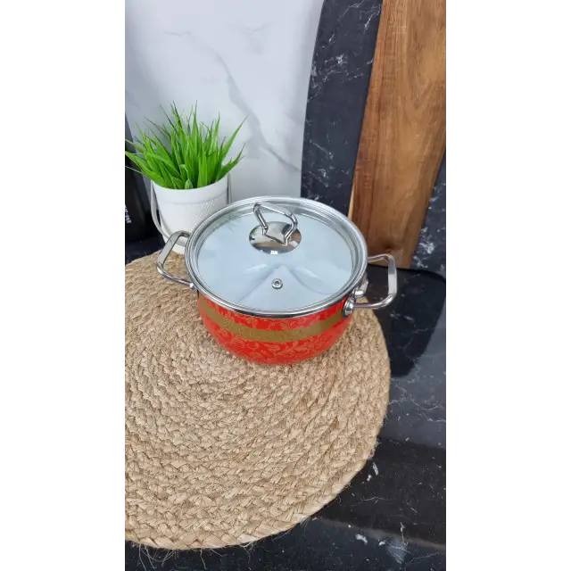 1818 Кастрюля глубокая 2,1л d-16см Арабская ночь