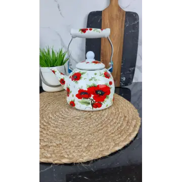 6W Чайник 2,0л керамическая ручка Маки ᐉ 6W-2,0 - - класная цена в ProPosud