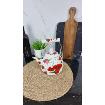 6W Чайник 2,0л керамическая ручка Маки ᐉ 6W-2,0 - - класная цена в ProPosud 2