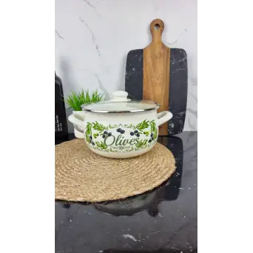 567 A Кастрюля глубокая 4,0л d-20см Греческая оливка ᐉ 567 A-4,0 - - класная цена в ProPosud