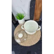 701 A Кастрюля глубокая 2,1л d-16см Белый Мрамор ᐉ 701 A-2,1 - - класная цена в ProPosud