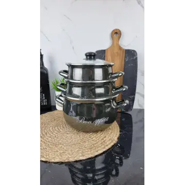 2234 A Набор кастрюль 3-пр. стекл/кр. Bon appetit черный ᐉ 2234 A - - класная цена в ProPosud 2