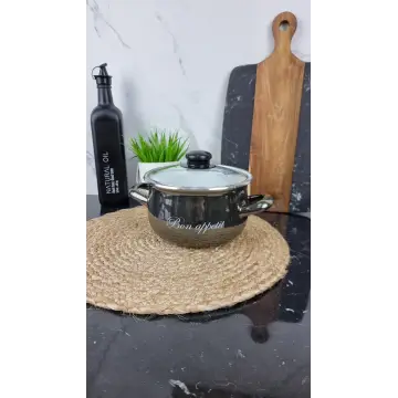 2234 A Кастрюля глубокая 2,1л d-16см Bon appetit черная ᐉ 2234 A-2,1 - - класная цена в ProPosud